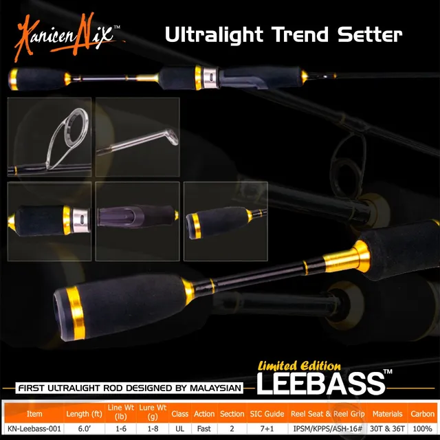 Kanicen Nix LeeBass Limited Edition LeeBass 6'0" UL SP