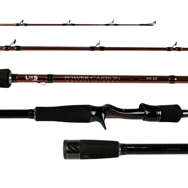 Lumis Power Carbon Power Carbon Cast 7'0'' 50LB (vinho)