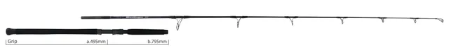 Yamaga Blanks BlueSniper Boat-Casting 81/8 FLX-Mode