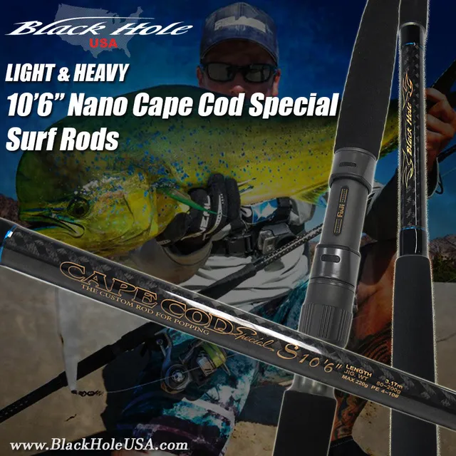 Black Hole Cape Cod Special Nano Surf 10'6" Spinning (2 - 6 oz)