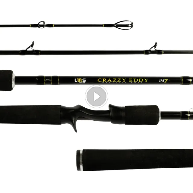 Lumis Crazzy Eddy Crazzy EDDY Cast 6'6'' 60LB (cabo Inteiro DE Eva)