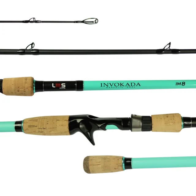 Lumis Invokada Invokada Pro Cast 5'8'' 10-37g 10-25lb - Blue Green