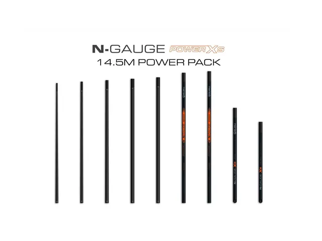 Guru N-Gauge Poles N-Gauge XS Pole 14.5m Power Pack
