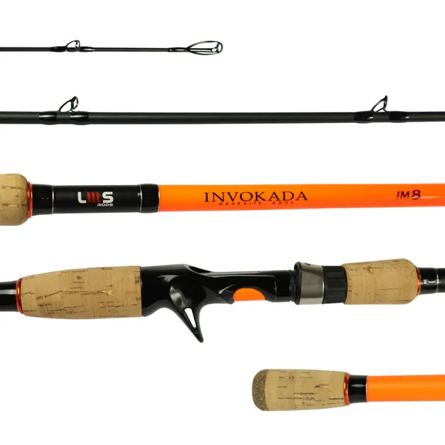Lumis Invokada Invokada Pro Cast 8'0'' 60-170g 20-50lb - Orange