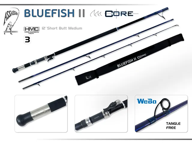 Assassin Bluefish II Core Bluefish II Core 12' Spin Medium 3 piece