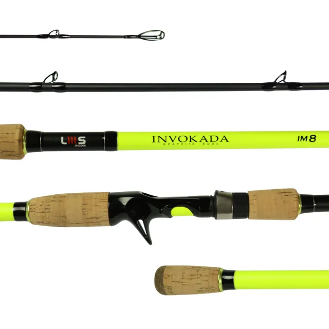Lumis Invokada Invokada Pro Cast 8'0'' 60-170g 20-50lb - Green Lemon