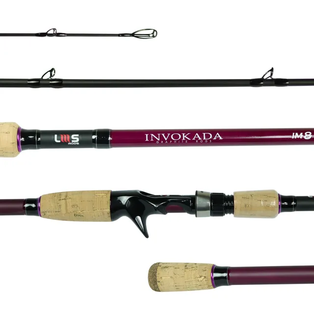 Lumis Invokada Invokada Pro Cast 5'8'' 10-37g 10-25lb - Red