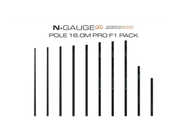 Guru N-Gauge Poles N-Gauge Pro Pole 16.0m Pro F1 Pack