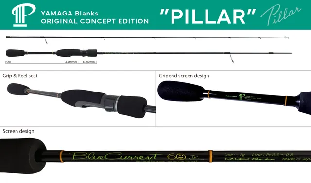 Yamaga Blanks NEW-DAWN BlueCurrent 60 Junior PILLAR