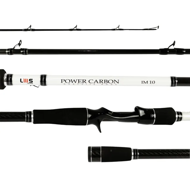 Lumis Power Carbon Power Carbon Cast 50LB (com Detalhe Branco) 2.4m