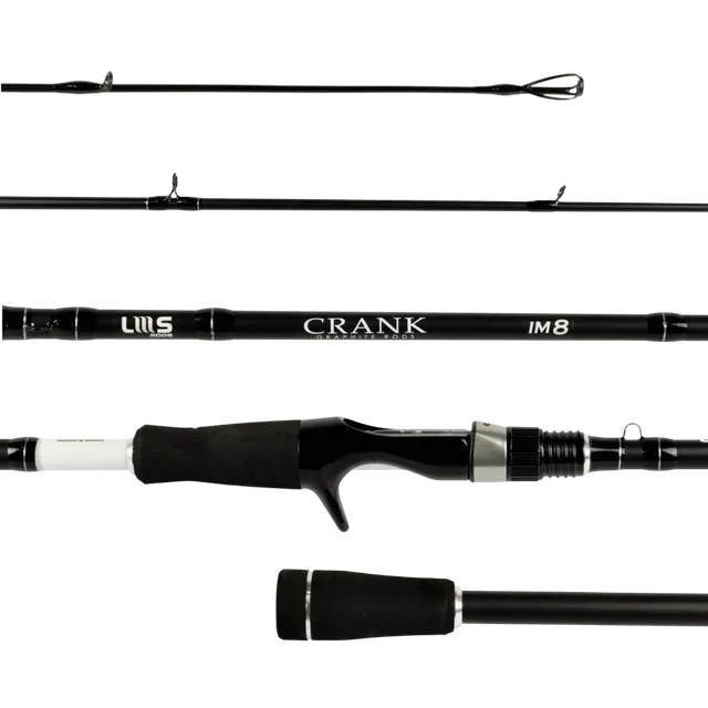 Lumis Crank Crank Cast 8'0" 60LB (color White) NEL Model