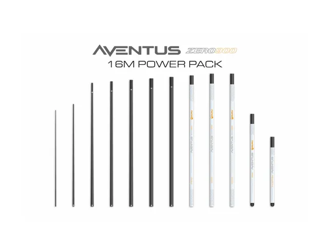 Guru Aventus Poles Aventus Zero 900 16m Pole Carp Pack