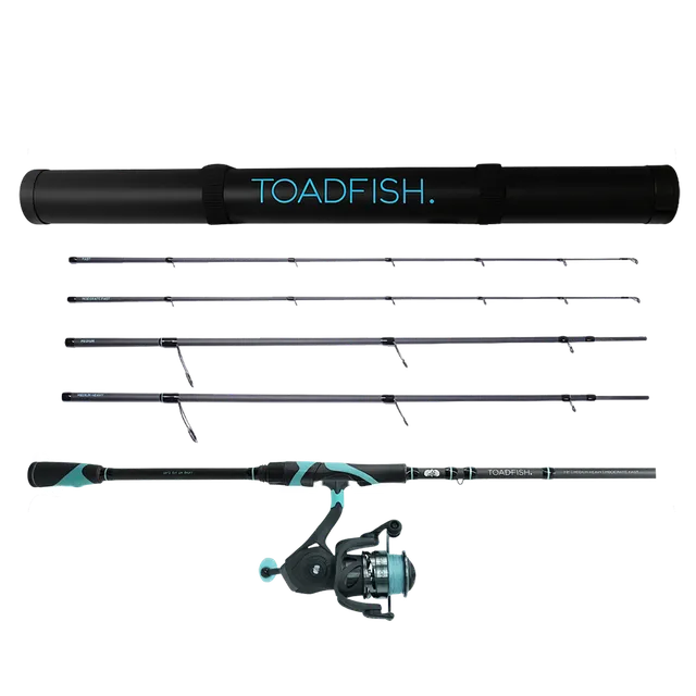 Toadfish Stowaway Stowaway Travel Rod Combo