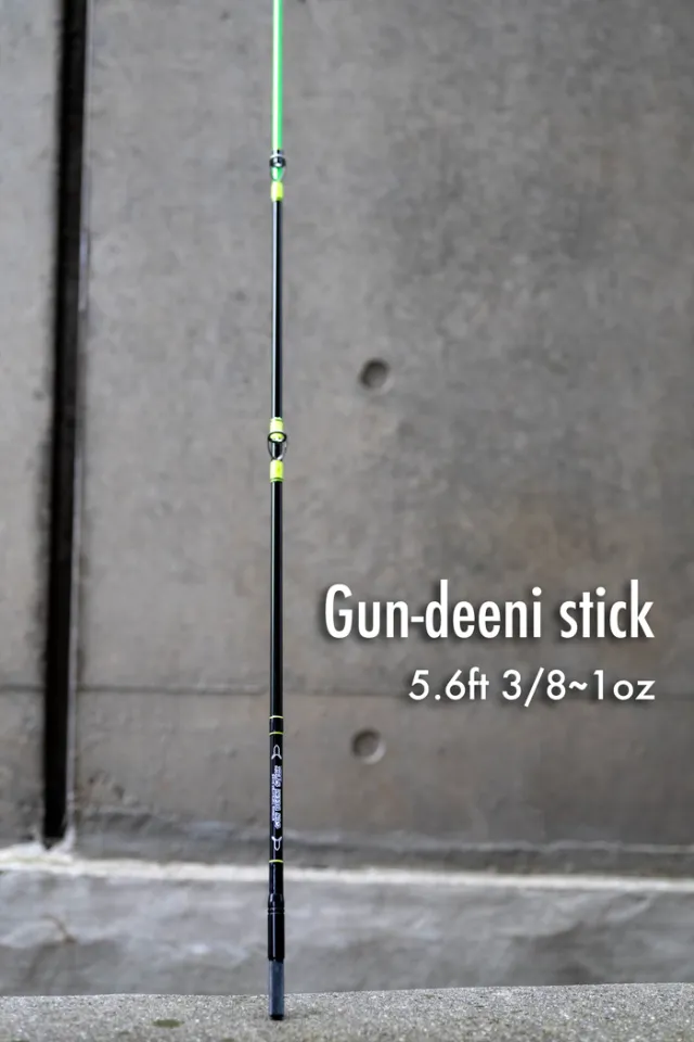 Frog Products Gandhini Stick Black x Lime Green