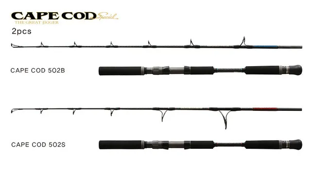 Black Hole Cape Cod Special 2PC Travel Jigging 150g 502B