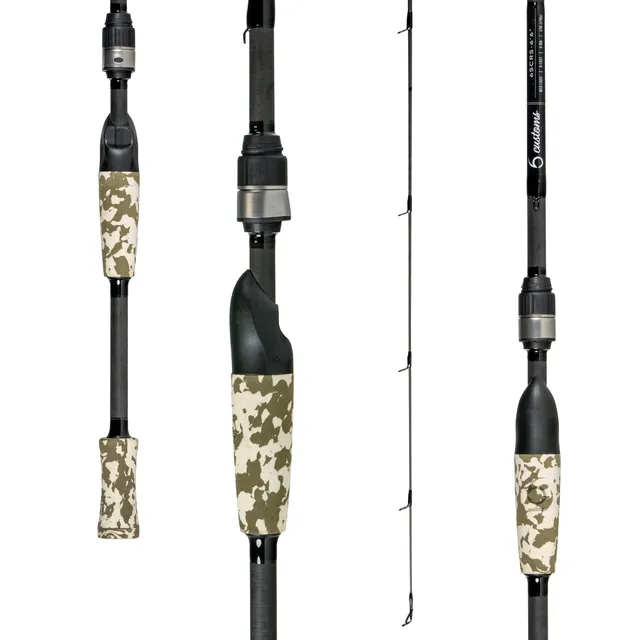 6th Sense 6 Customs Crappie Special 6'6" Medium-Light Extra-Fast Spinning